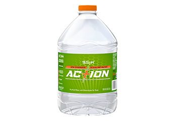 Action Ionized Alkaline 3 Liter bottled water